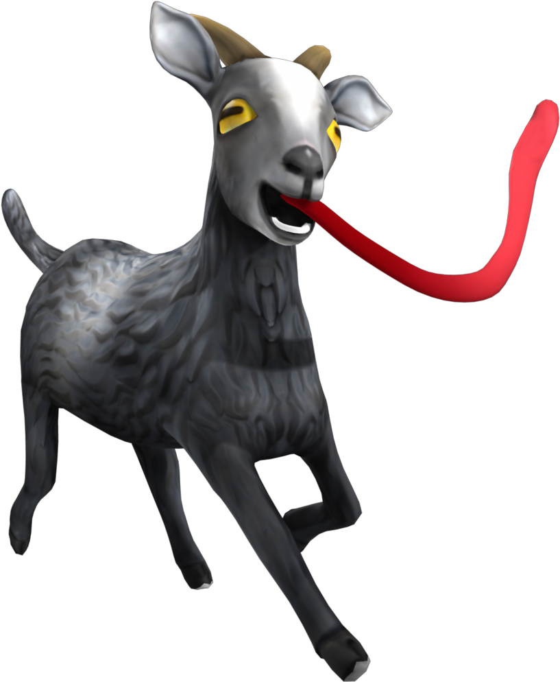 240 × 240 Pixels - Goat Simulator Goat Png (768x768), Png Download