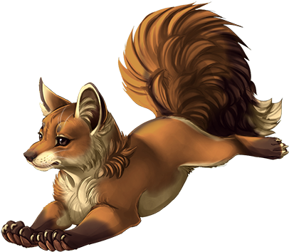 Item Red Fox Cub - Fox And Lynx Cubs (450x384), Png Download