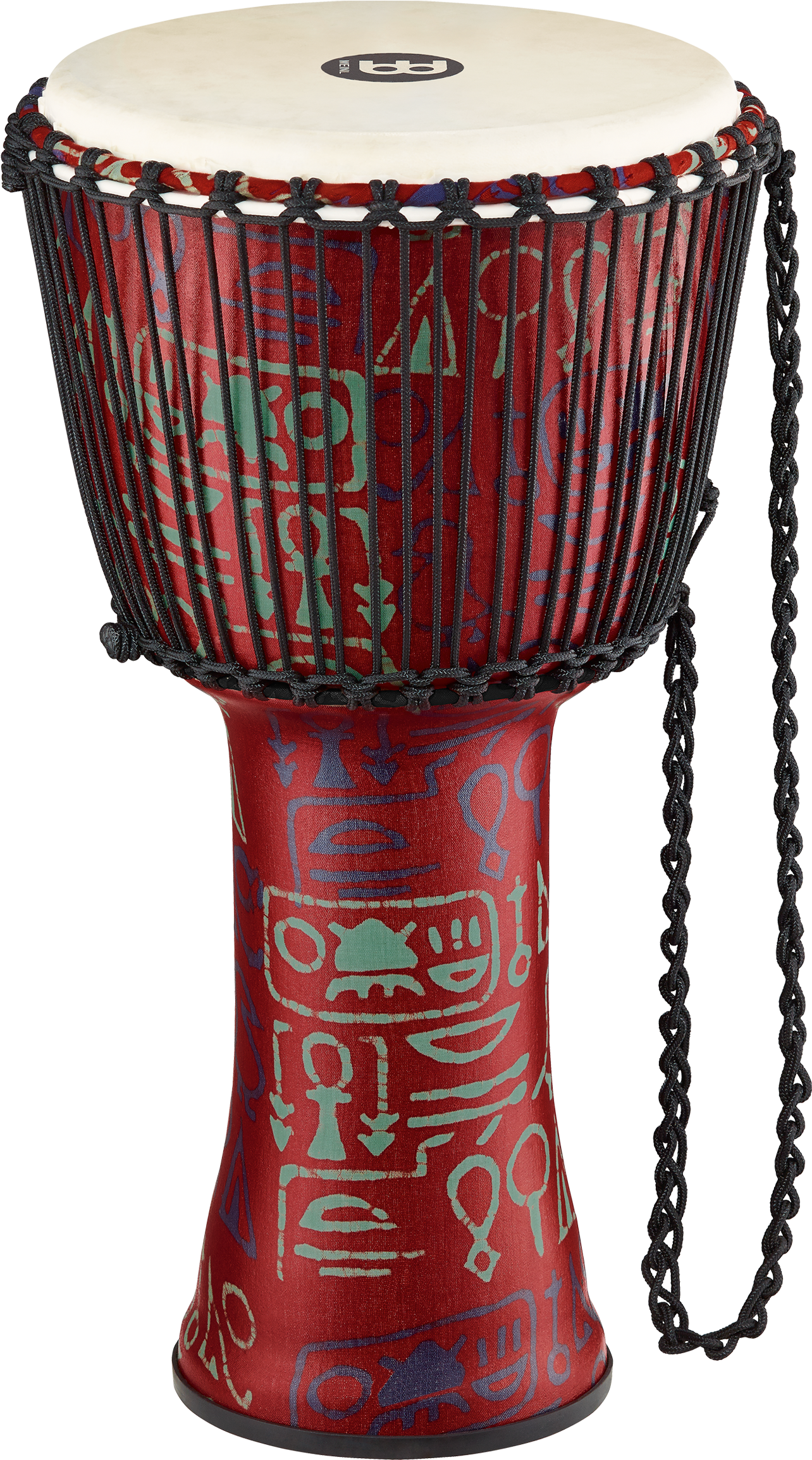 Rope Tuned Travel Series Djembe, Goat Head - Meinl Rope Tuned Djembe With Synthetic Shell (3600x2700), Png Download