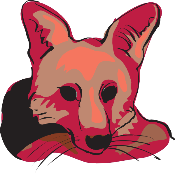 Fox Face Clipart - Clip Art (600x591), Png Download