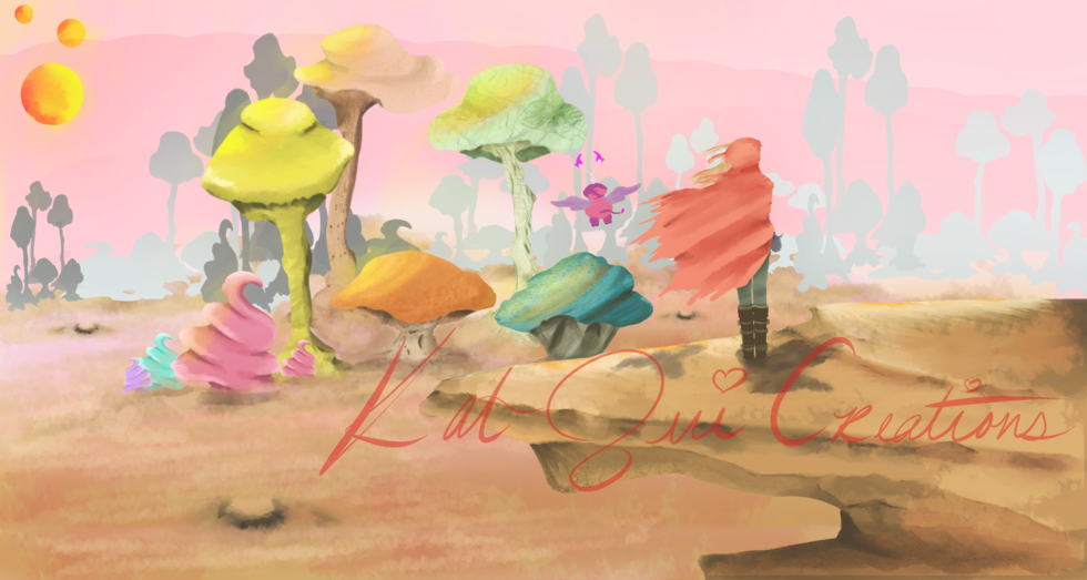 Katqui Creations - Child Art (980x523), Png Download