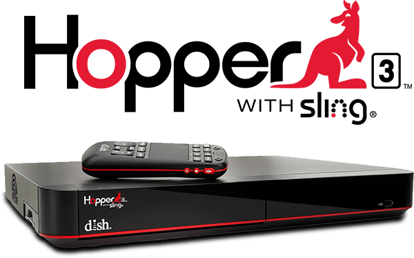Dish And Directtv Accessories - Dish Hopper 3 (600x374), Png Download