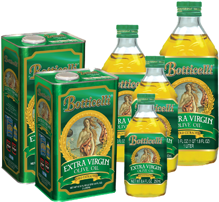 Botticelli Extra Virgin Olive Oil (450x415), Png Download