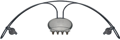 Amplified Outdoor Satellite Dish Clip-on Antenna - Antenna For Satellite Dish (500x500), Png Download