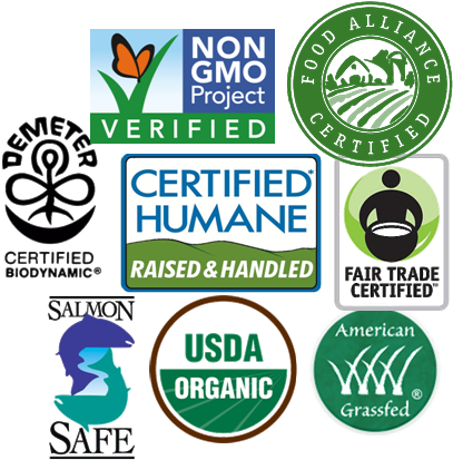 Sustainable Certifications Add Value To Your Triple - Ancient Harvest Quinoa Garden Pagodas Pasta 8 Oz (pack (441x413), Png Download
