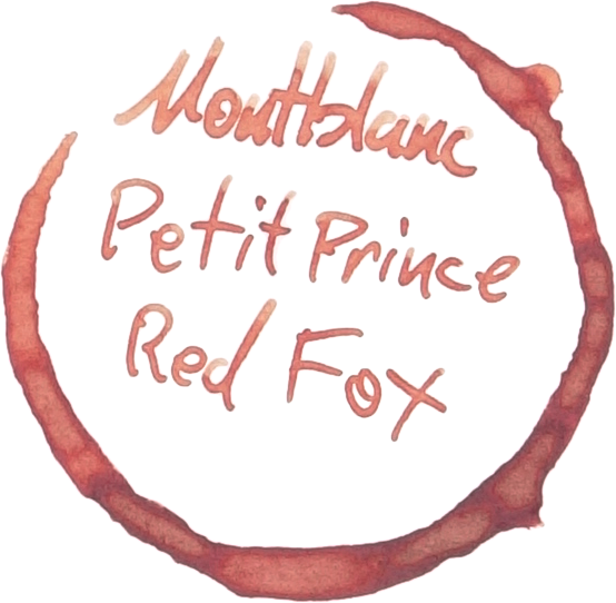 Montblanc Petit Prince Red Fox - Montblanc Le Petit Prince Ink (554x542), Png Download