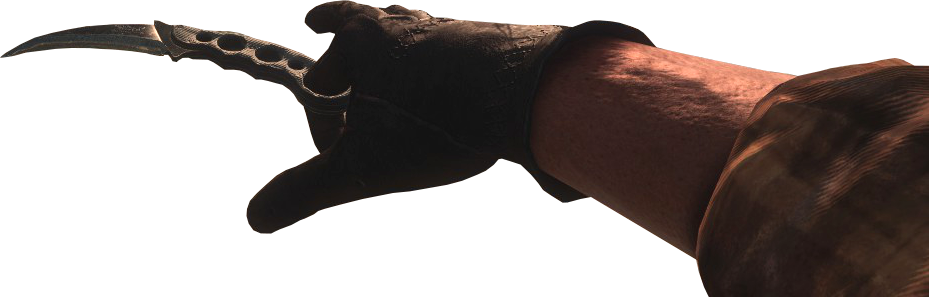 Bringing Out The Karambit Knife Bo - Karambit In Hand Png (929x297), Png Download