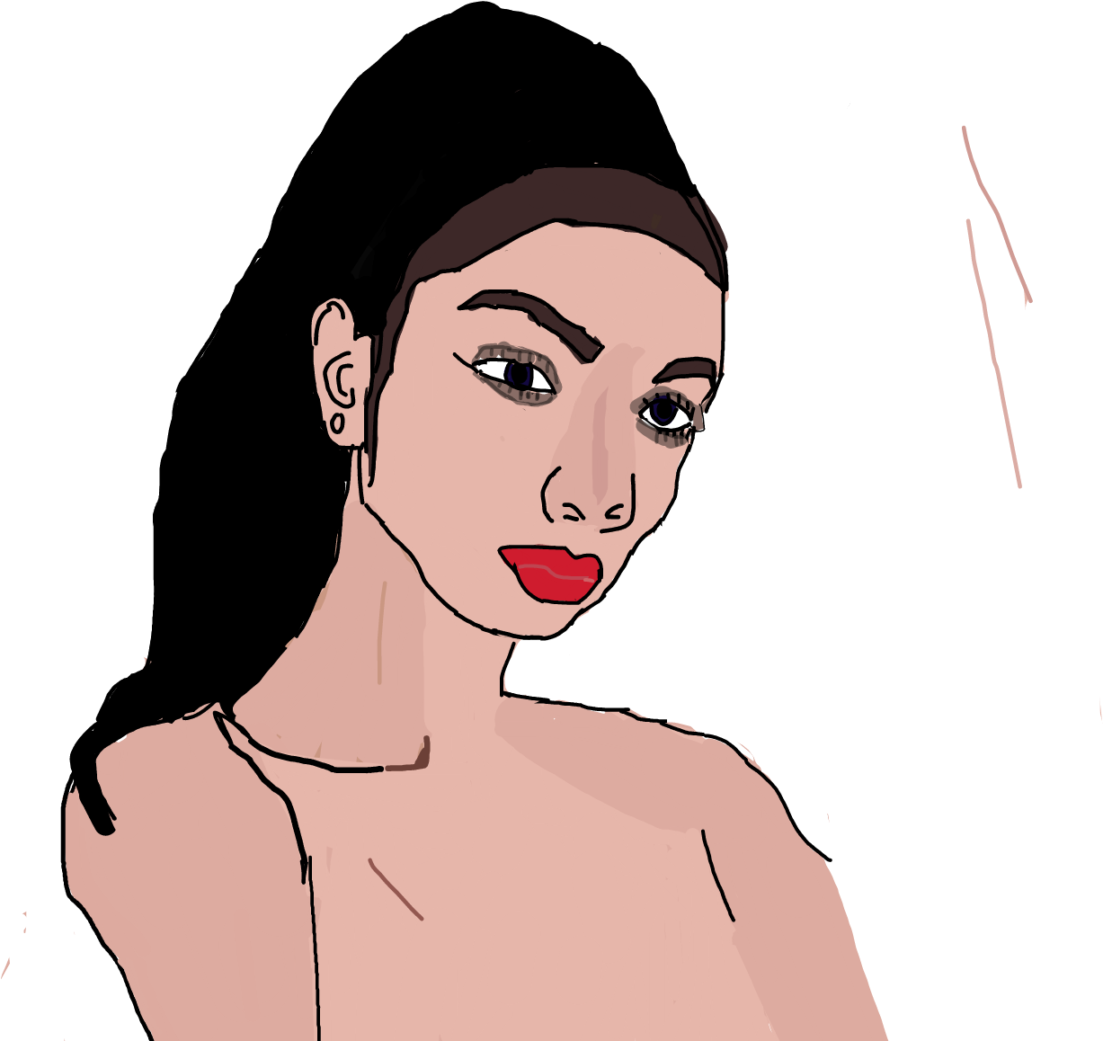 Picsart 04 13 - Picsart Drawing (1480x1178), Png Download
