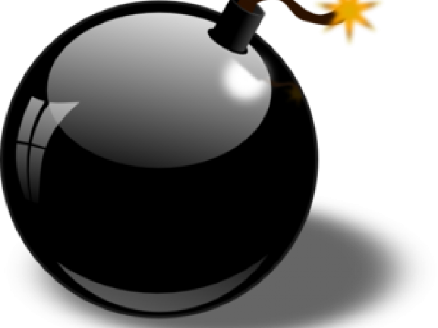 Bomb Clipart Clear Background - Bomb Clipart (640x480), Png Download