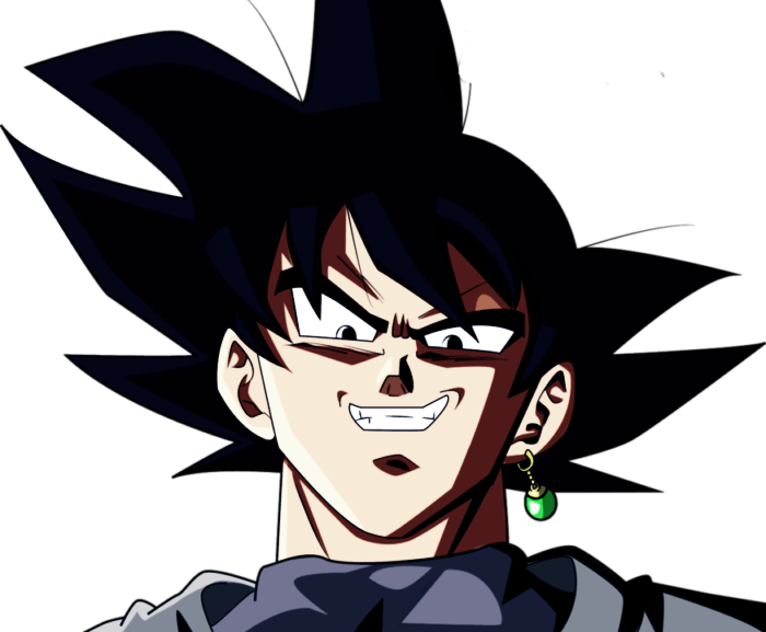 Goku Black - Prismacolor Dragon Ball Drawings (700x577), Png Download