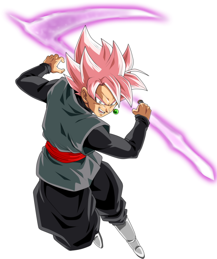 Goku Black Rose Png - Goku Black Dokkan Png (811x984), Png Download