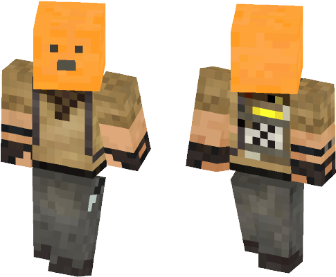 Pootery With Karambit - Minecraft Csgo Skin (584x497), Png Download