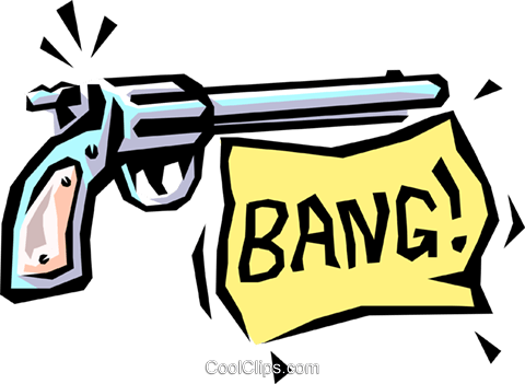 Bang Royalty Free Vector Clip Art Illustration - Bang Bang Png (480x351), Png Download