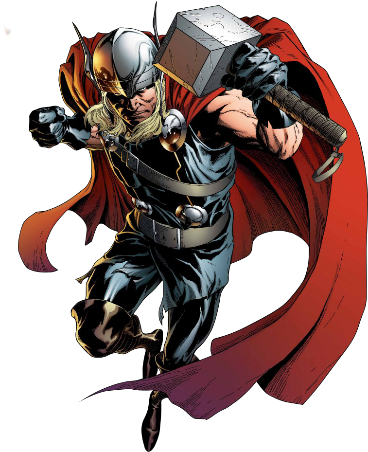Both Has Full Prior Knowledge About Eachother - Thor Marvel Comics (846x970), Png Download