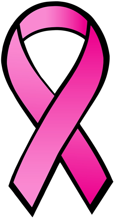 Cancer Logo Png - Pink Ribbon (513x720), Png Download