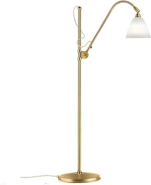 Https - //www - Lighting55 - S Porcelain Brass Product - Gubi Bestlite Bl3m Floor Lamp, Brass (700x700), Png Download