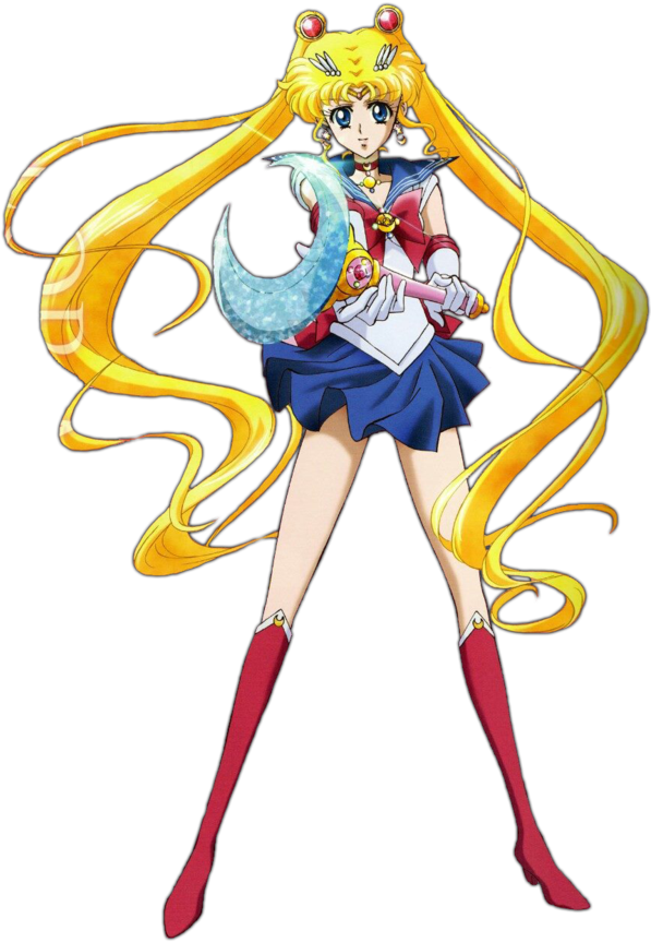 Sailor Moon Png Transparent Image - Sailor Moon Crystal Render (600x889), Png Download