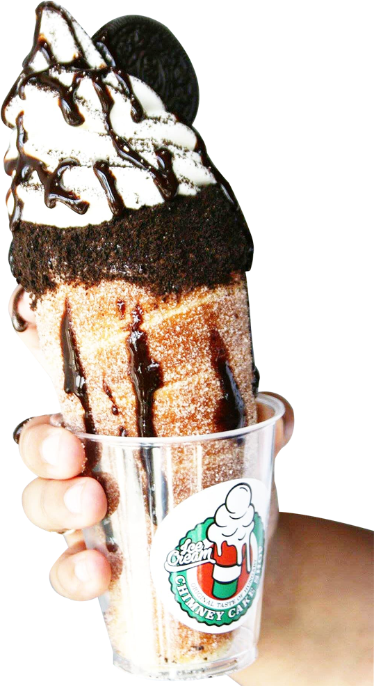 Chimney Cake Shop (615x1029), Png Download