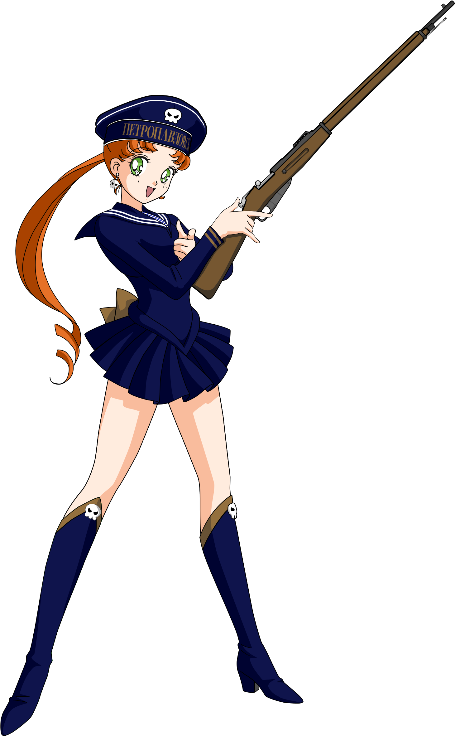 This Free Icons Png Design Of Sailor Kronstadt (1697x2400), Png Download