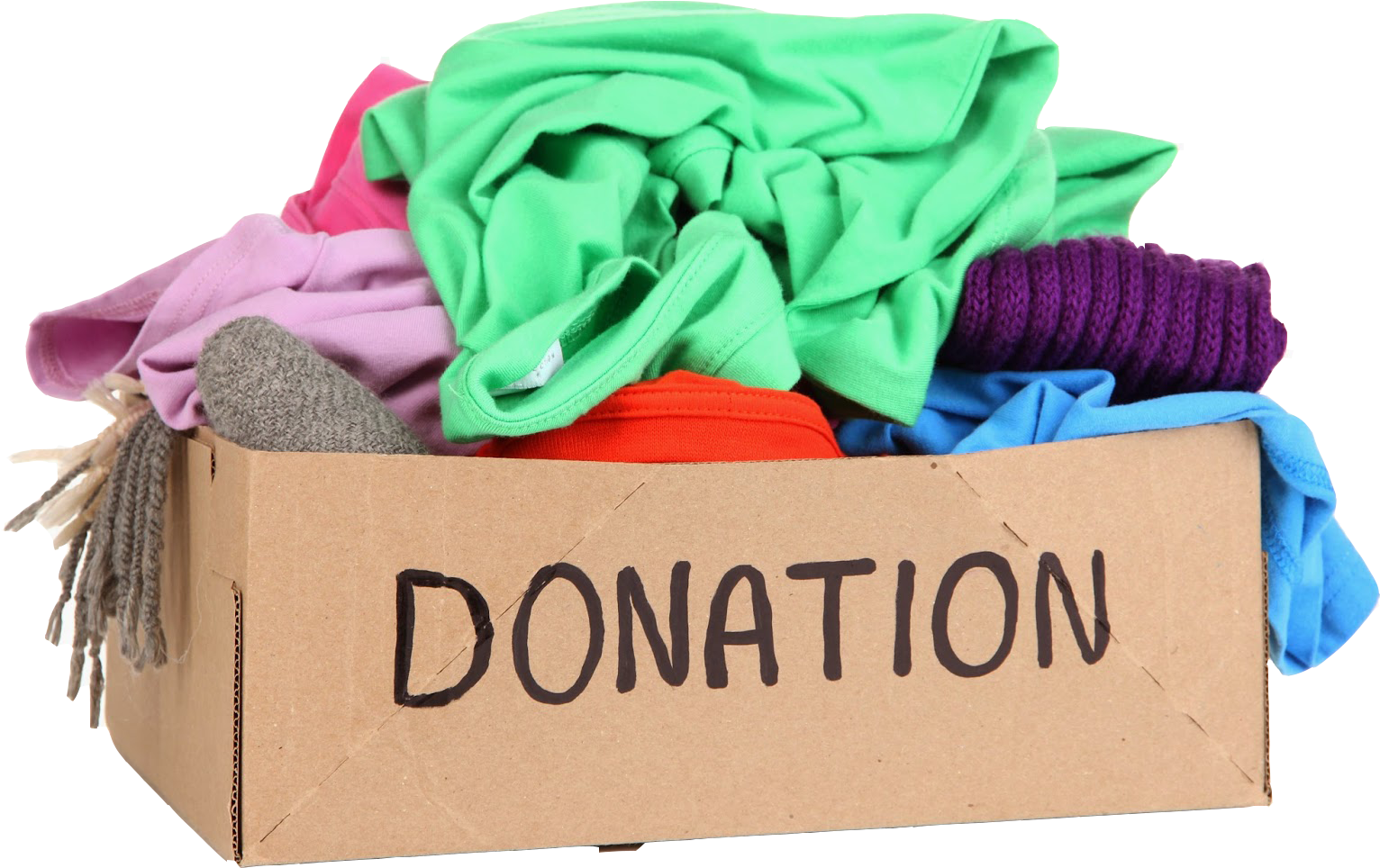 Make A Donation - Clothes Drive For Homeless (1600x1105), Png Download
