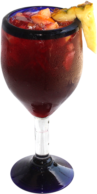Sangria San Joses Original Mexican Restaurant - Wine Glass (496x700), Png Download