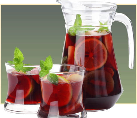 Kahakai Zurra Sangria - Punch (500x405), Png Download