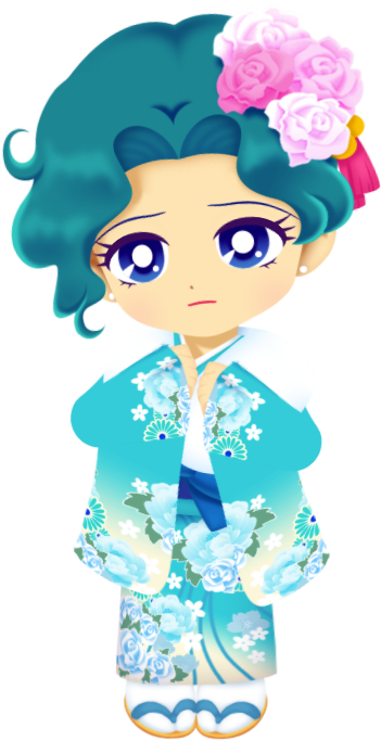 Sailor Moon Drops - Sailor Neptune (858x732), Png Download