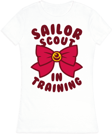 Sailor Scout In Training Womens T-shirt - Sailor Scout In Training (484x484), Png Download