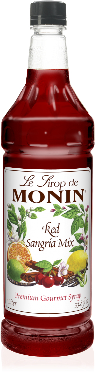 Download Monin Red Sangría Mix Syrup 1l - Monin Desert Pear - Full Size ...