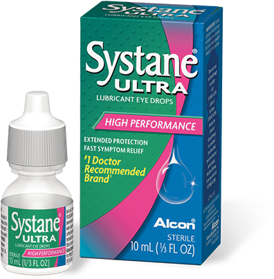 Systane® Ultra Lubricant Eye Drops - Systane Ultra (496x510), Png Download