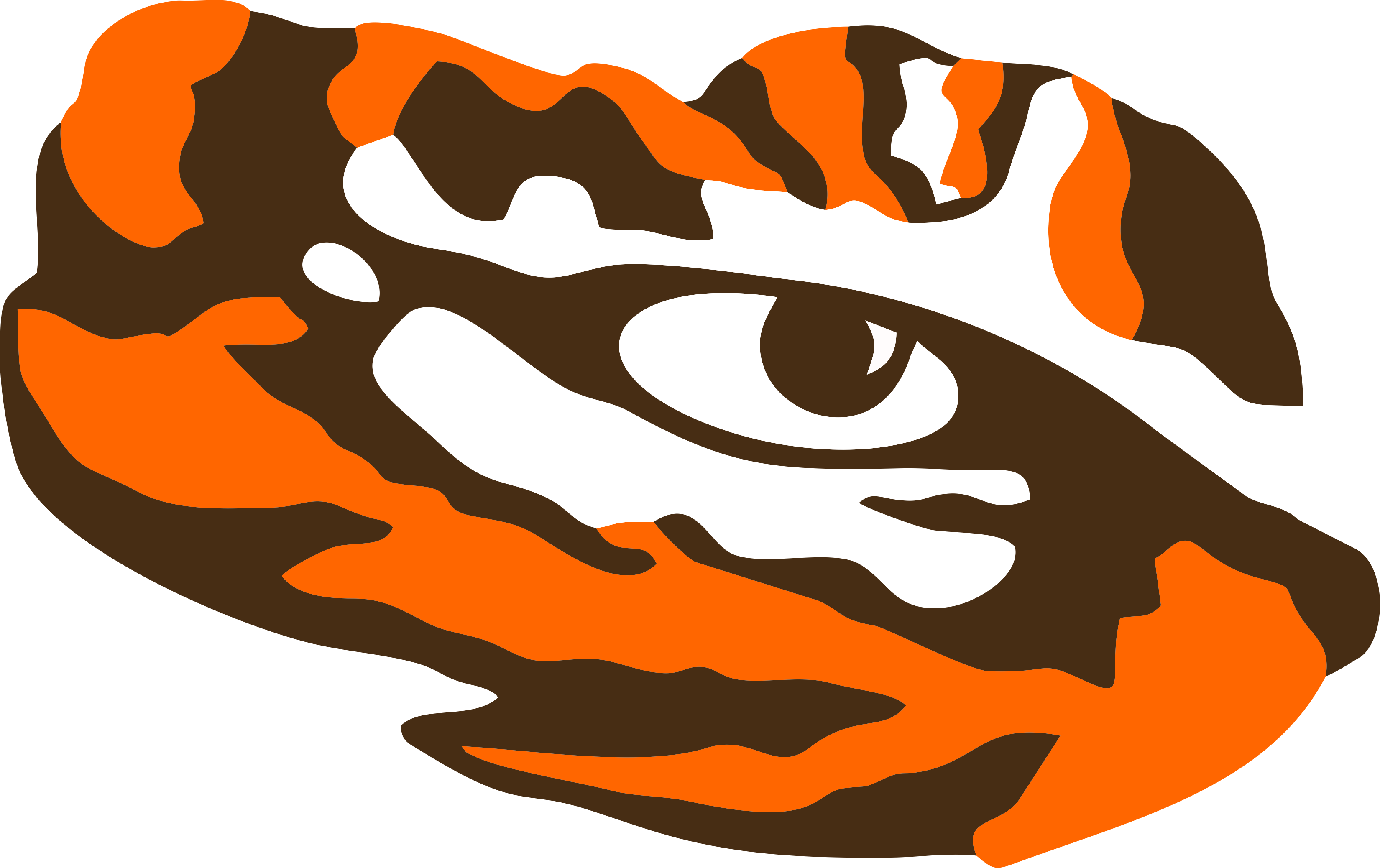Tiger Eyes Png - Lsu Tiger Eye Decal - 6" (3300x2076), Png Download