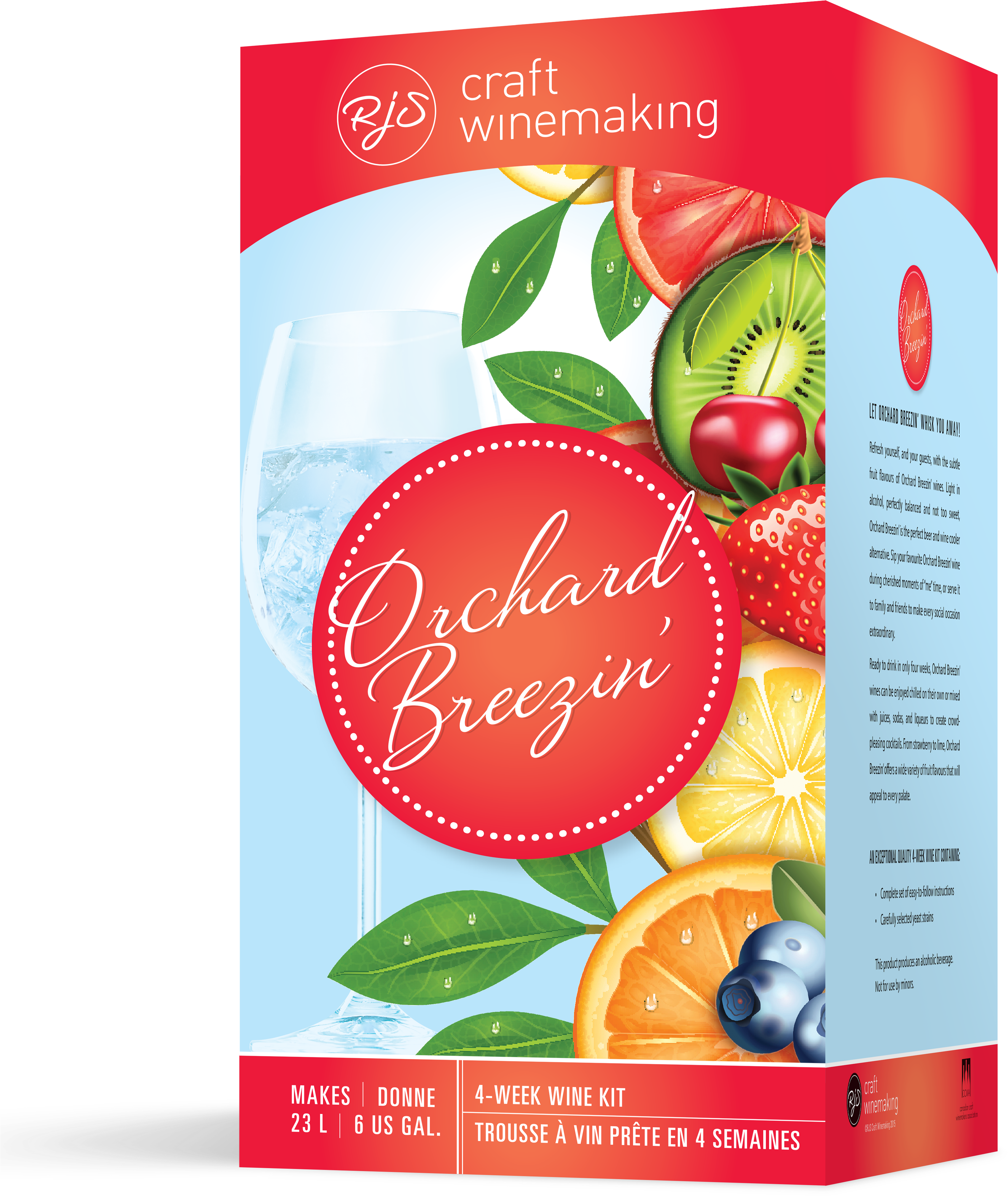 Seville Orange Sangria - Orchard Breezin Wine Kits (4080x4215), Png Download