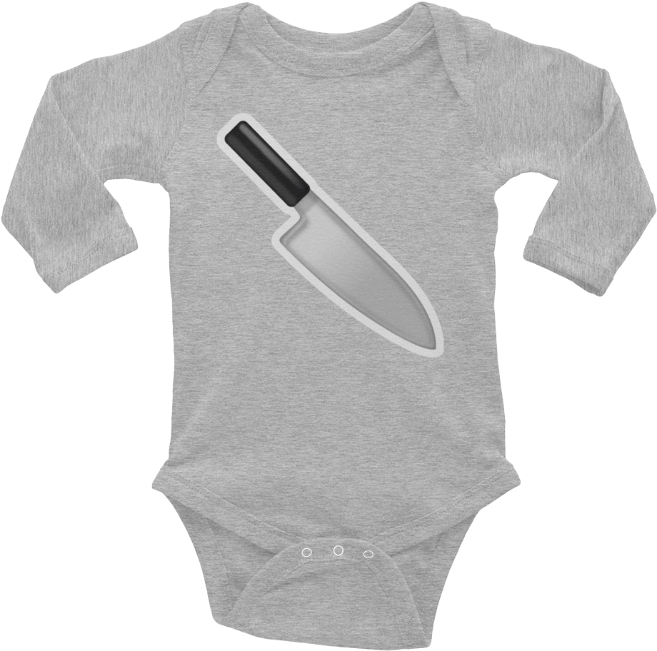 Emoji Baby Long Sleeve One Piece - Infant Bodysuit (1000x1000), Png Download