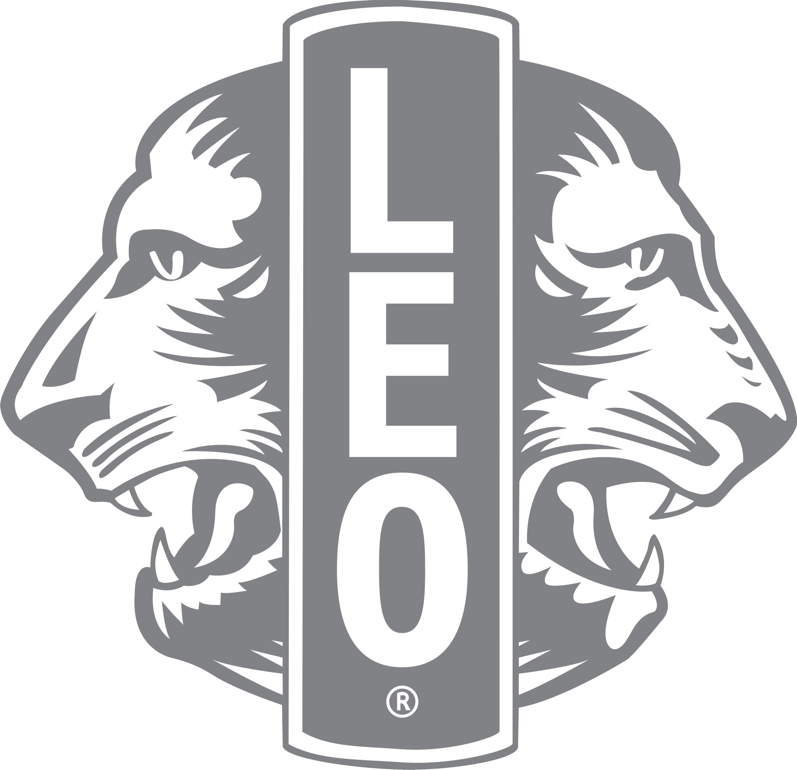 Leo Free Png Image - Leo Clubs (2589x2504), Png Download