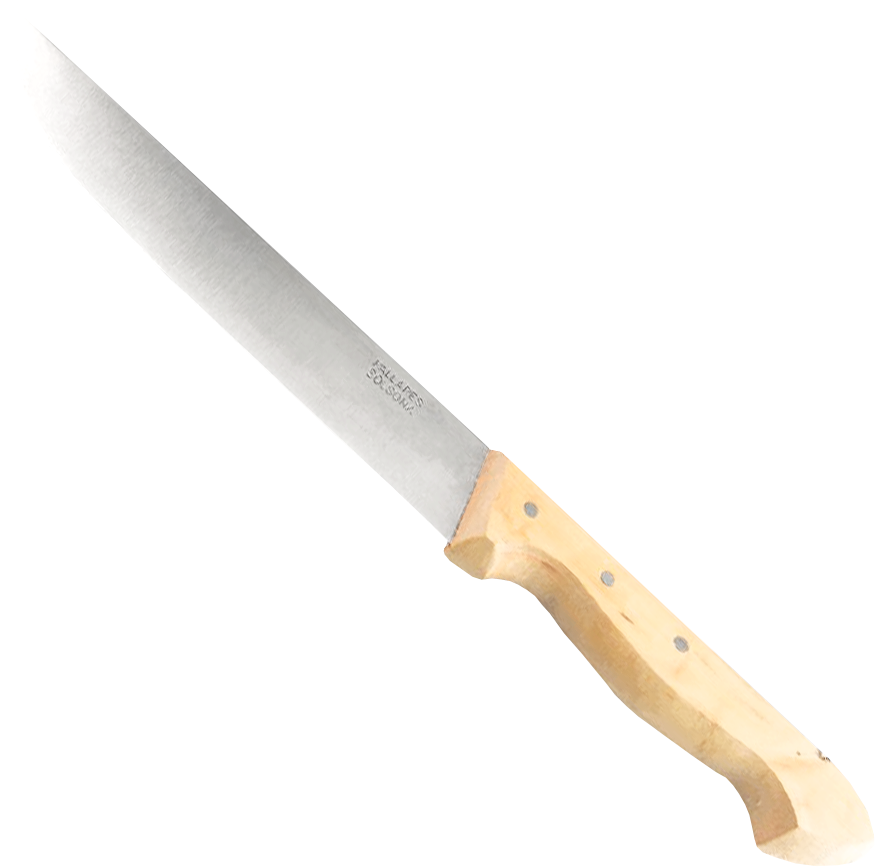 Pallares Boxwood Butcher Knife 18cm - Knife (900x900), Png Download