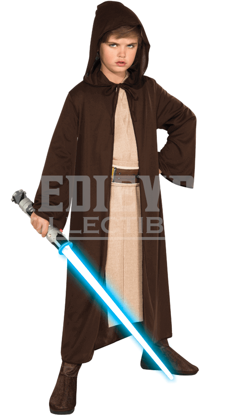 Kids Star Wars Jedi Knight Robe - Jedi Costume For Kids (850x850), Png Download