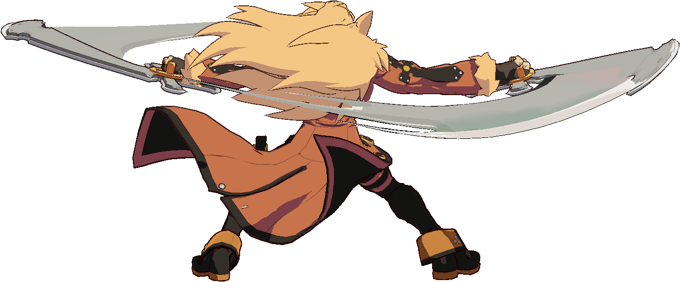 Ggxrd Leo 5h - Cartoon (1402x581), Png Download