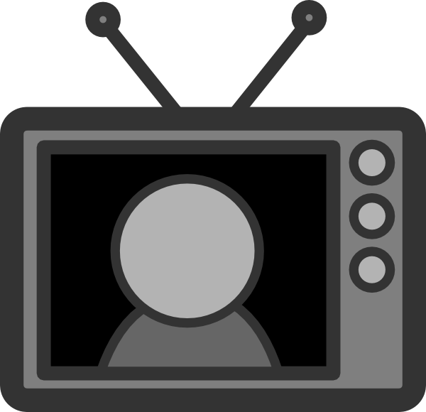 How To Set Use Television Clipart (600x580), Png Download