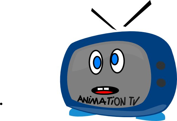 Animation Tv Svg Clip Arts 600 X 411 Px (600x411), Png Download