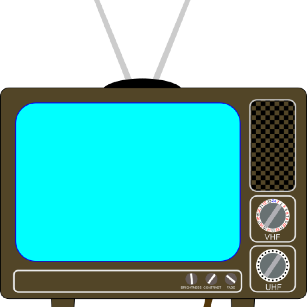 Ice Cream Hatenylo Com Free To Use - Tv Clipart Png (1024x1024), Png Download