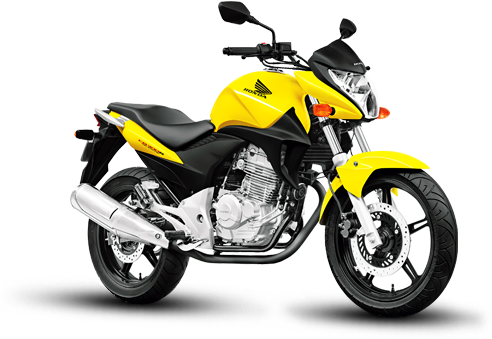 Moto Amarela Png - Moto E Carro Junto (553x339), Png Download