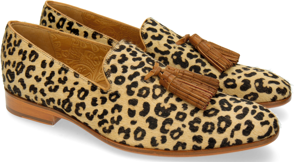 Loafers Prince 8 Hair On Leo Beige - Slip-on Shoe (1024x1024), Png Download