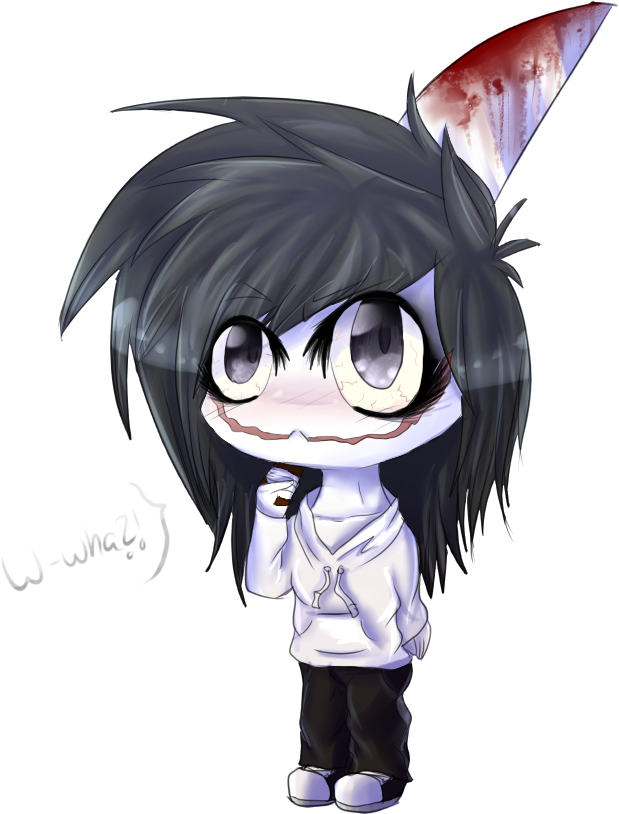 Speedpaint By Nougatuu - Jeff Chibi (750x900), Png Download