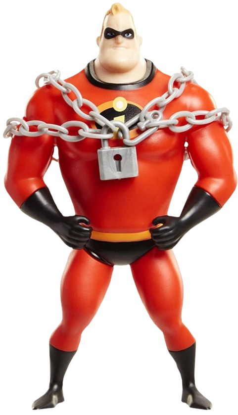 Incredibles - Incredibles 2 Chain Bustin Mr Incredible (492x839), Png Download