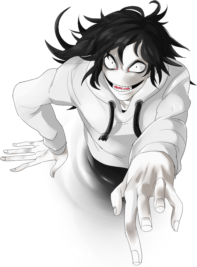 Come Here By Moto0523-d51rhwz - Slenderman X Jeff The Killer (684x927), Png Download
