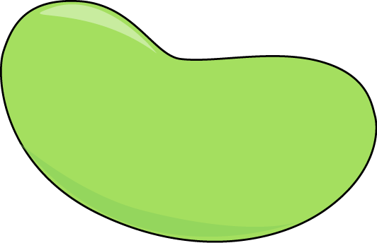 Green Bean Clipart - Lima Bean Clip Art (532x344), Png Download