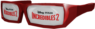 Incredibles 2 Sunglasses - Incredibles 2 Mask Roblox (420x420), Png Download
