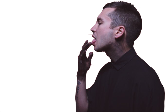 #top #twenty Øne Piløts #twentyonepilots #tyler Joseph - Tyler Joseph Png (598x399), Png Download