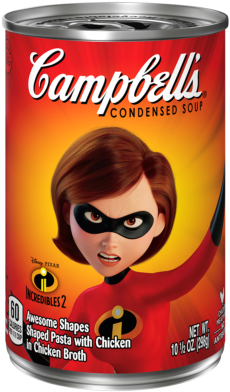 Disney•pixar Incredibles 2 Soup Elastigirl - Campbell's Condensed Soup, Broccoli Cheese - 10.5 Oz (400x400), Png Download
