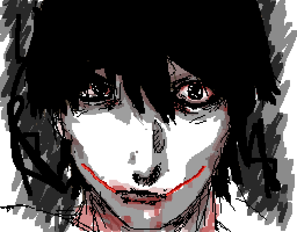 Jeff The Killer - Illustration (1024x800), Png Download